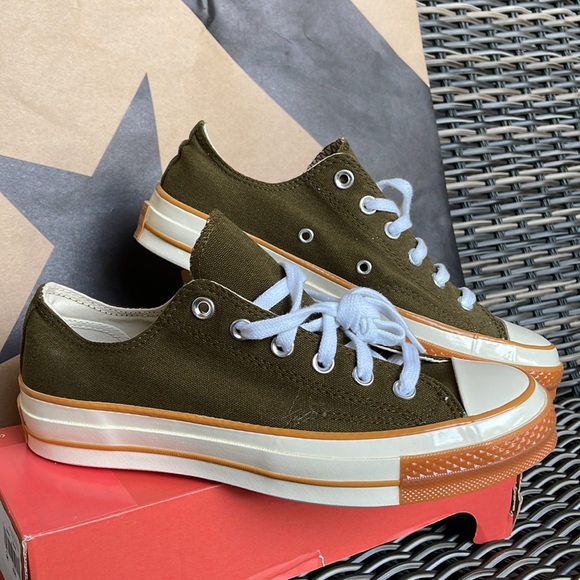 Converse CHUCK 70 OX WMNS surplus olive/egret/gum honey - Picture 6 of 16